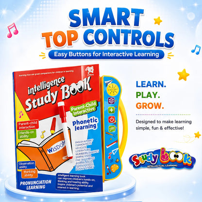 One book, many lessons! ABCs, numbers, fruits, animals, vehicles — learning made colorful and fun