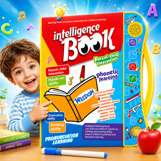 One book, many lessons! ABCs, numbers, fruits, animals, vehicles — learning made colorful and fun