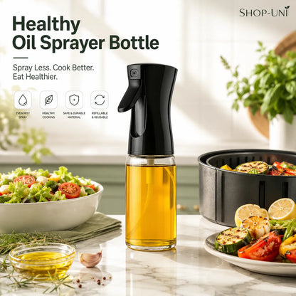 Smart Kitchen Healthy Cooking Oil Sprayer Bottle for Pan, Air Fryer
